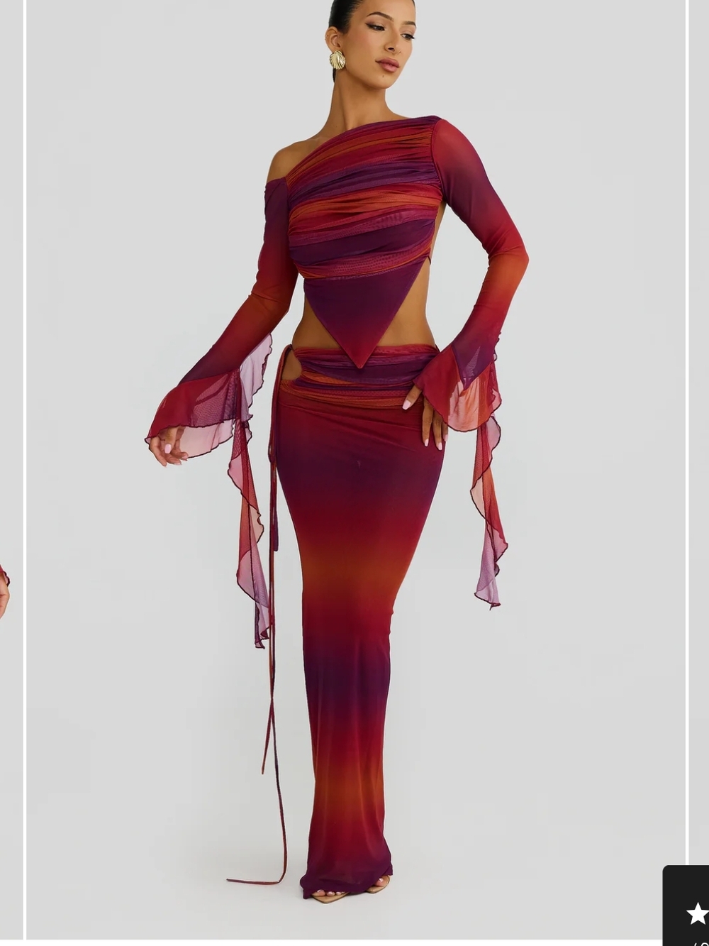 Amaiya Top Sunset Ombre